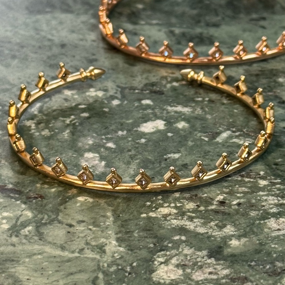 Kendra Scott Gold & Rose Gold Crown Bracelets